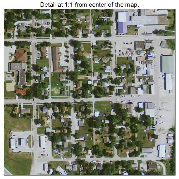 Granger, Iowa aerial imagery detail