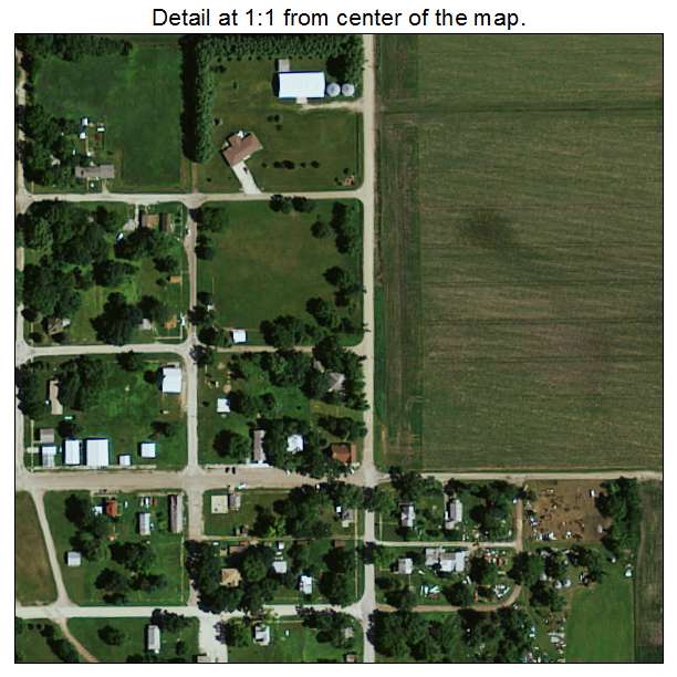 Jolley, Iowa aerial imagery detail