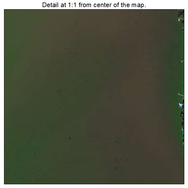 Lake Park, Iowa aerial imagery detail