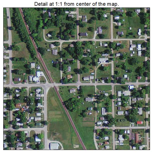 Melcher Dallas, Iowa aerial imagery detail