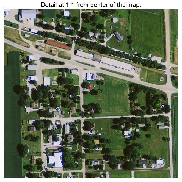 Morrison, Iowa aerial imagery detail