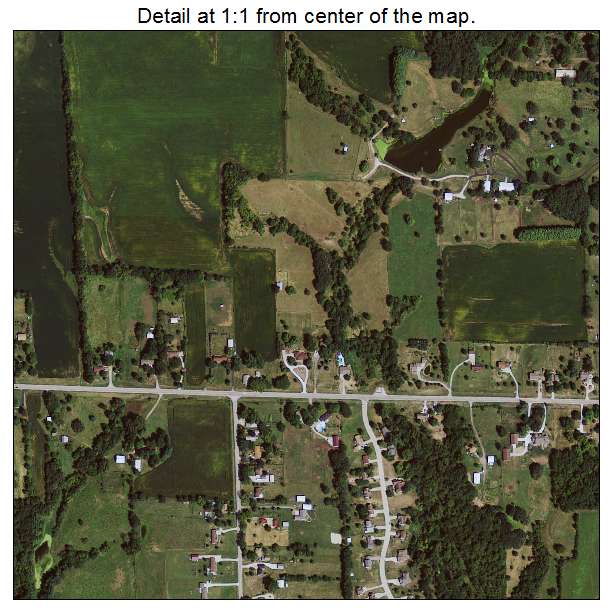 Pleasant Hill, Iowa aerial imagery detail