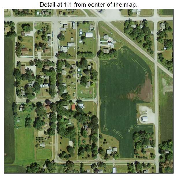 Plover, Iowa aerial imagery detail