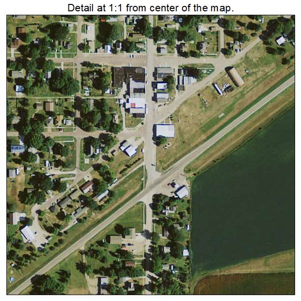 Quimby, Iowa aerial imagery detail