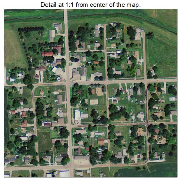 Reasnor, Iowa aerial imagery detail