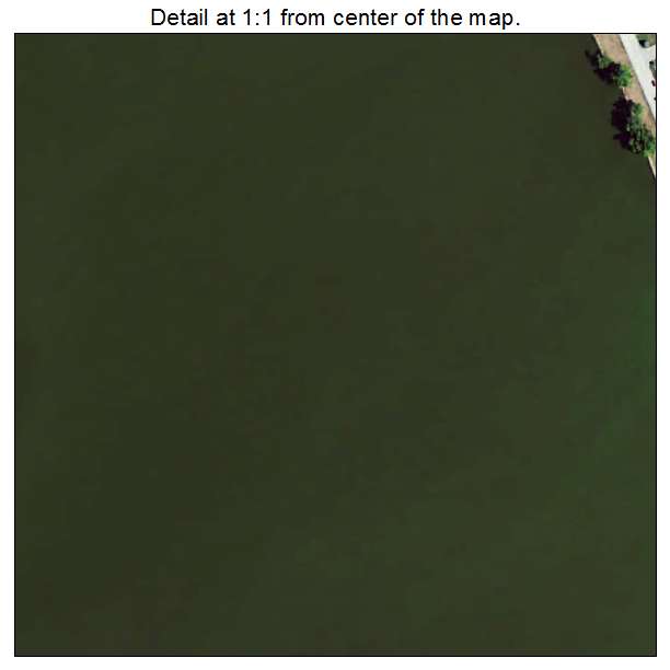 Sabula, Iowa aerial imagery detail