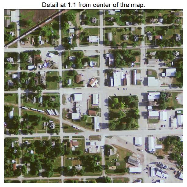 Seymour, Iowa aerial imagery detail
