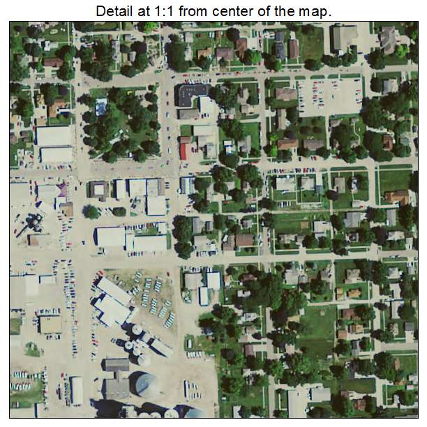 Sully, Iowa aerial imagery detail