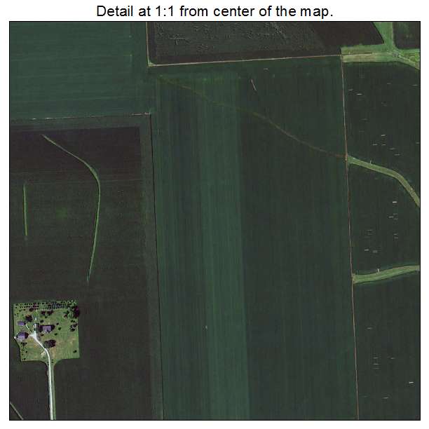 Walcott, Iowa aerial imagery detail