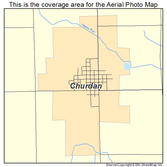 Churdan, IA location map 