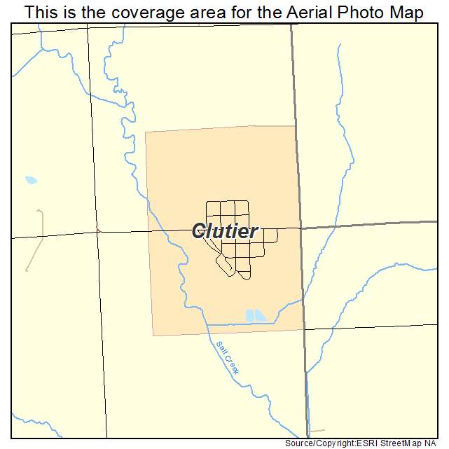 Clutier, IA location map 