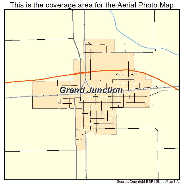 Grand Junction, IA location map 