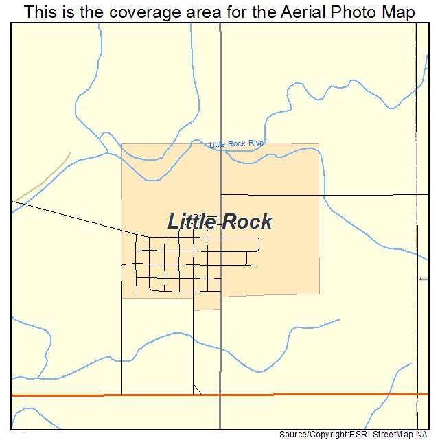 Little Rock, IA location map 