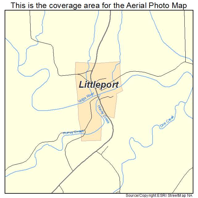 Littleport, IA location map 