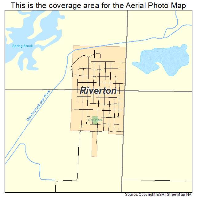 Riverton, IA location map 