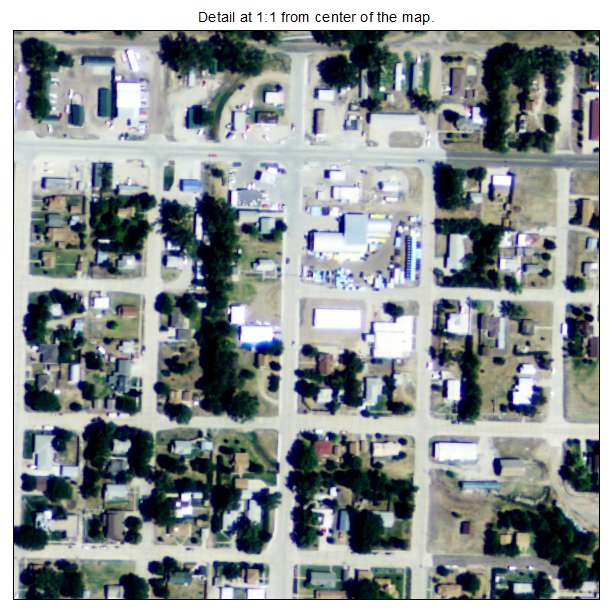Atwood, Kansas aerial imagery detail