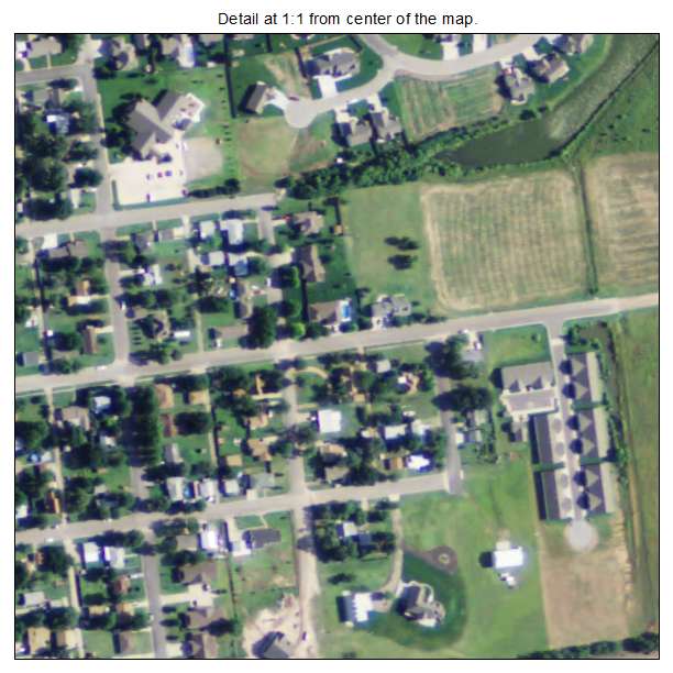 Cheney, Kansas aerial imagery detail