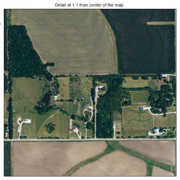 Edgerton, Kansas aerial imagery detail