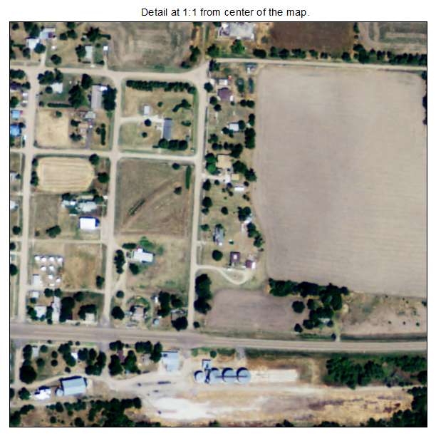 Edmond, Kansas aerial imagery detail