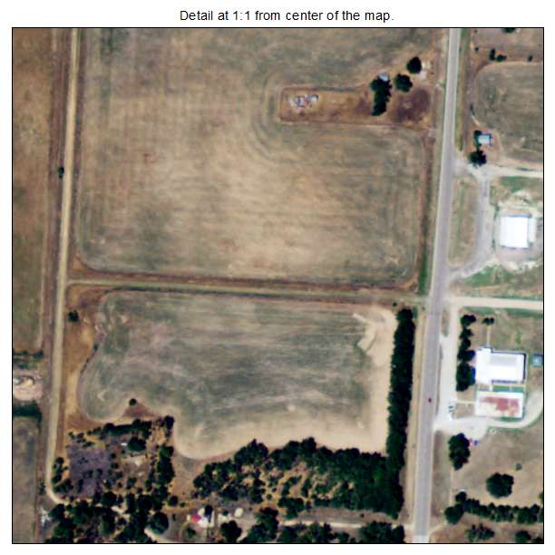 Englewood, Kansas aerial imagery detail