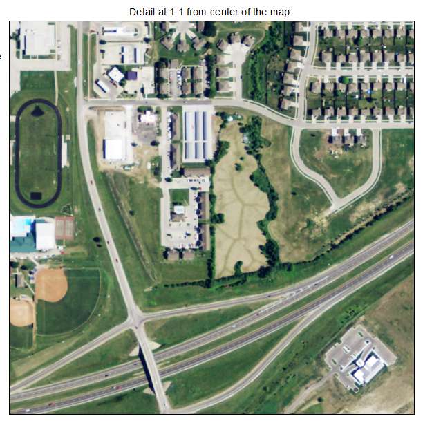 Eudora, Kansas aerial imagery detail