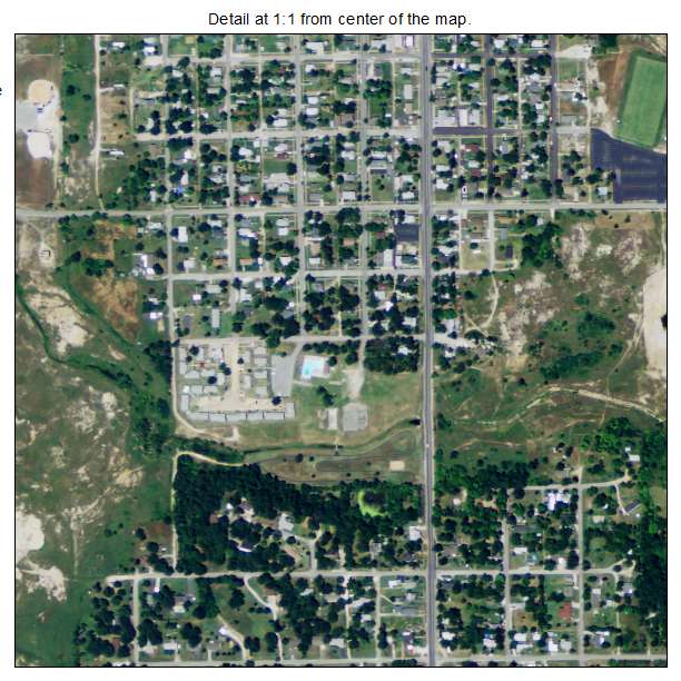 Galena, Kansas aerial imagery detail