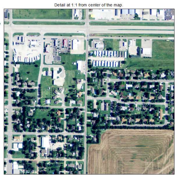 Goddard, Kansas aerial imagery detail