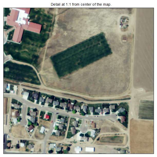 Holcomb, Kansas aerial imagery detail