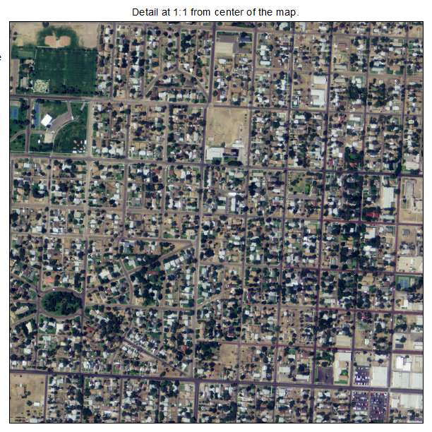 Liberal, Kansas aerial imagery detail