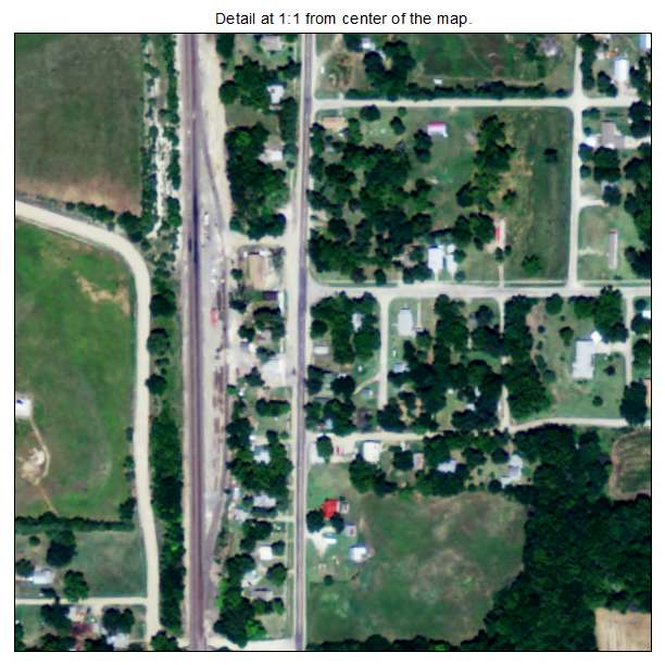 Matfield Green, Kansas aerial imagery detail