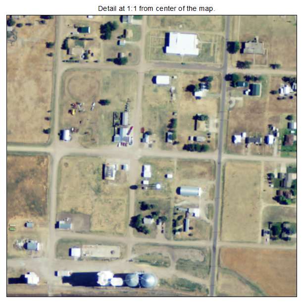 Park, Kansas aerial imagery detail