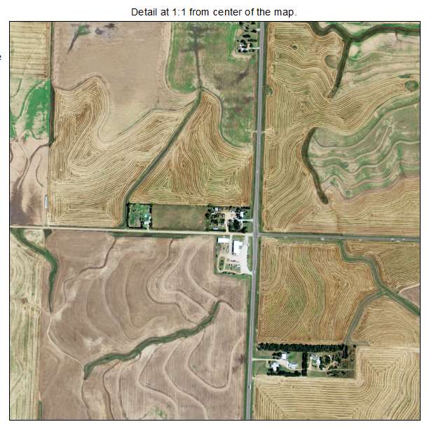 Pratt, Kansas aerial imagery detail