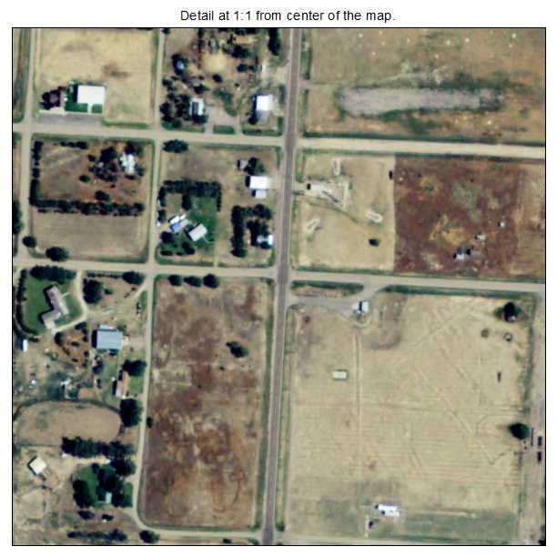 Richfield, Kansas aerial imagery detail