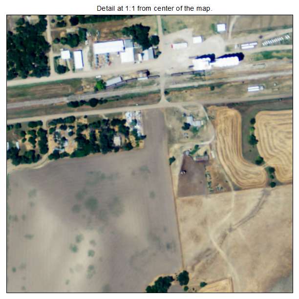 Timken, Kansas aerial imagery detail