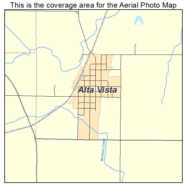 Alta Vista, KS location map 