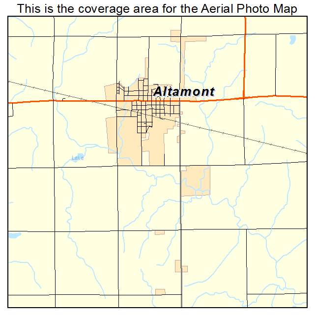 Altamont, KS location map 