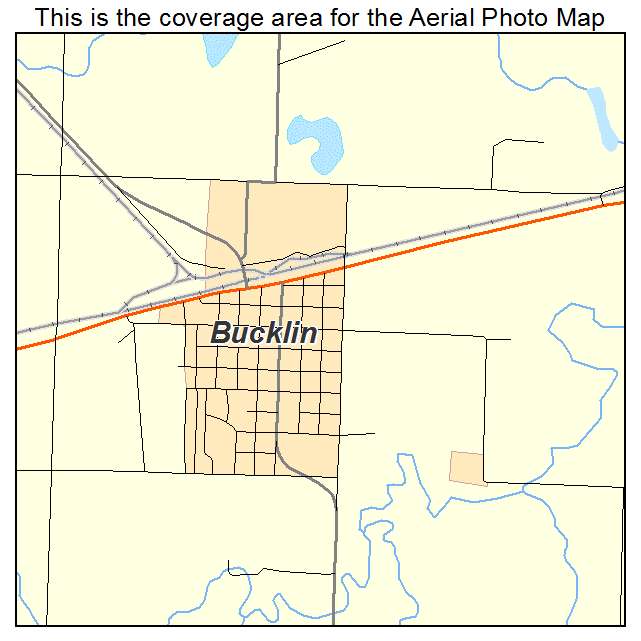 Bucklin, KS location map 