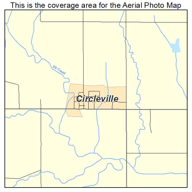 Circleville, KS location map 