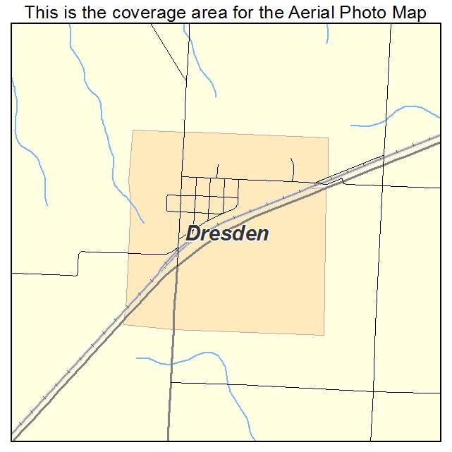 Dresden, KS location map 