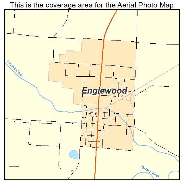 Englewood, KS location map 