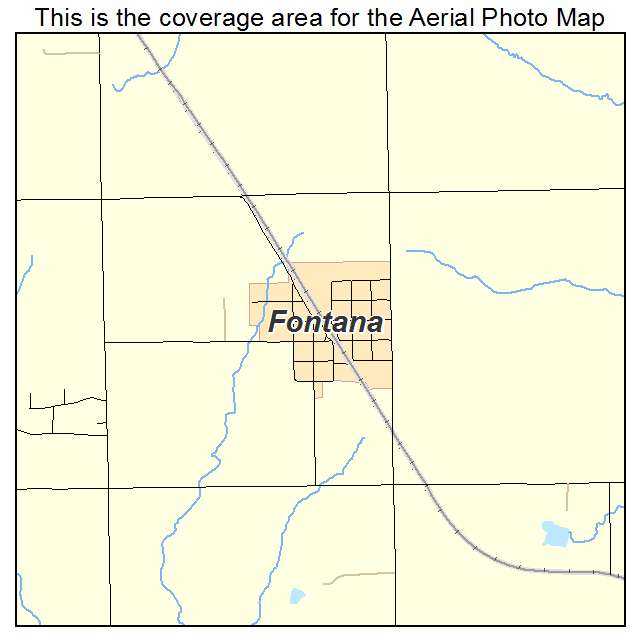 Fontana, KS location map 