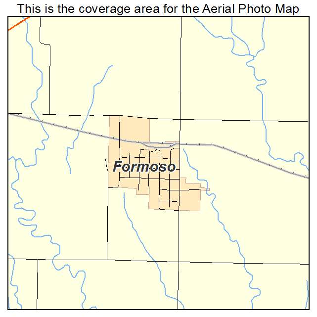 Formoso, KS location map 