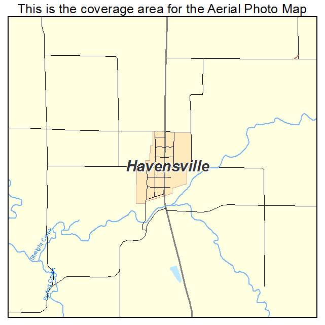 Havensville, KS location map 