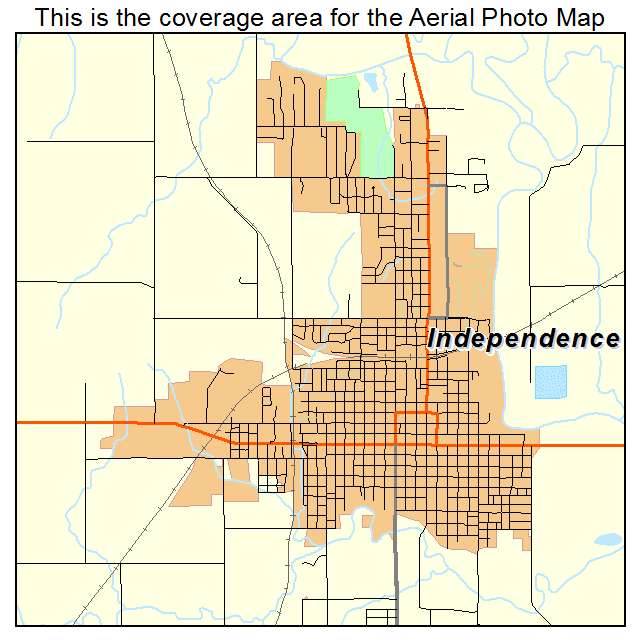 Independence, KS location map 