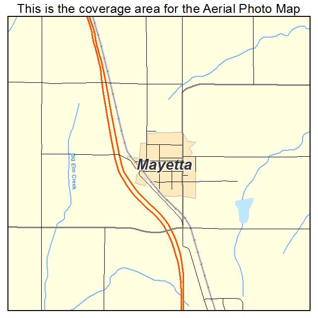 Mayetta, KS location map 