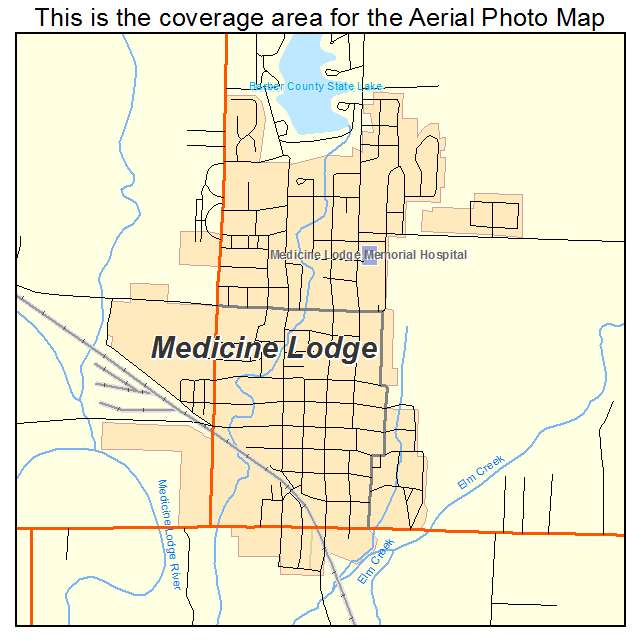 Medicine Lodge, KS location map 
