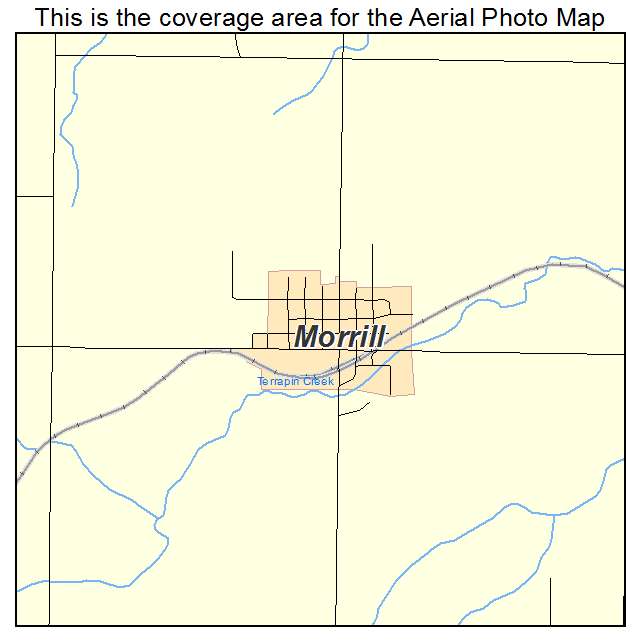 Morrill, KS location map 