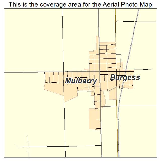 Mulberry, KS location map 
