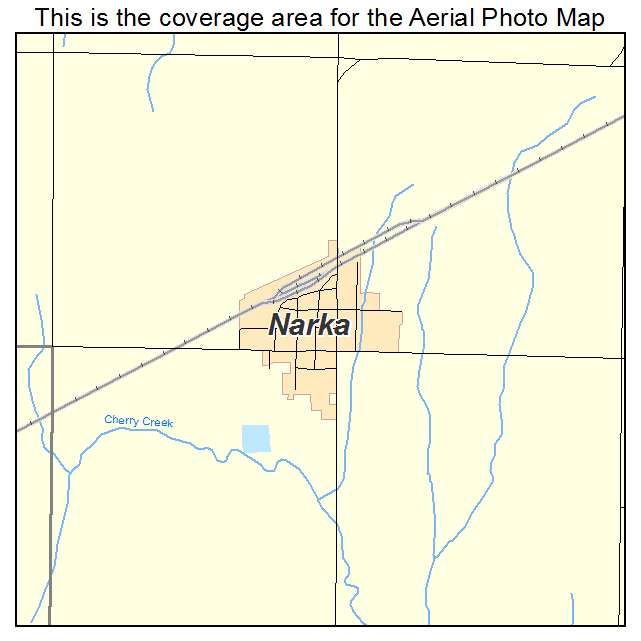 Narka, KS location map 