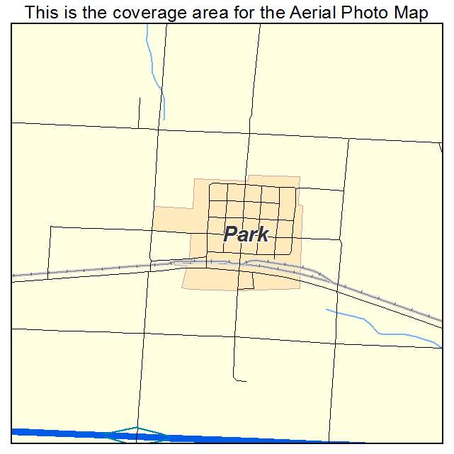 Park, KS location map 